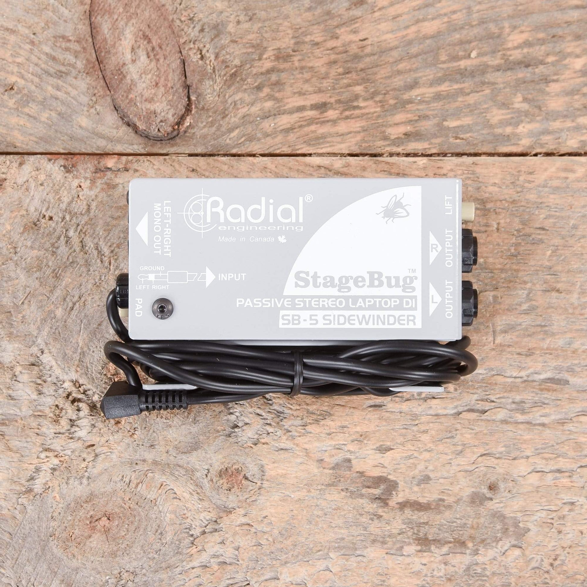 Radial StageBug SB-5 Laptop DI Pro Audio / DI Boxes