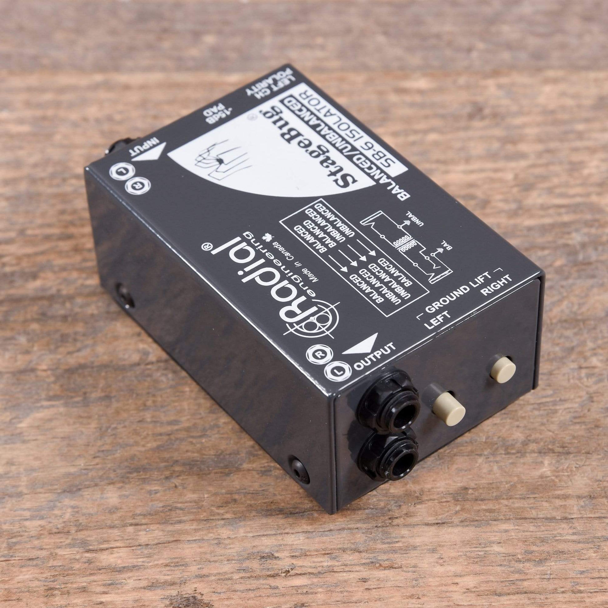 Radial StageBug SB-6 Isolator DI Pro Audio / DI Boxes