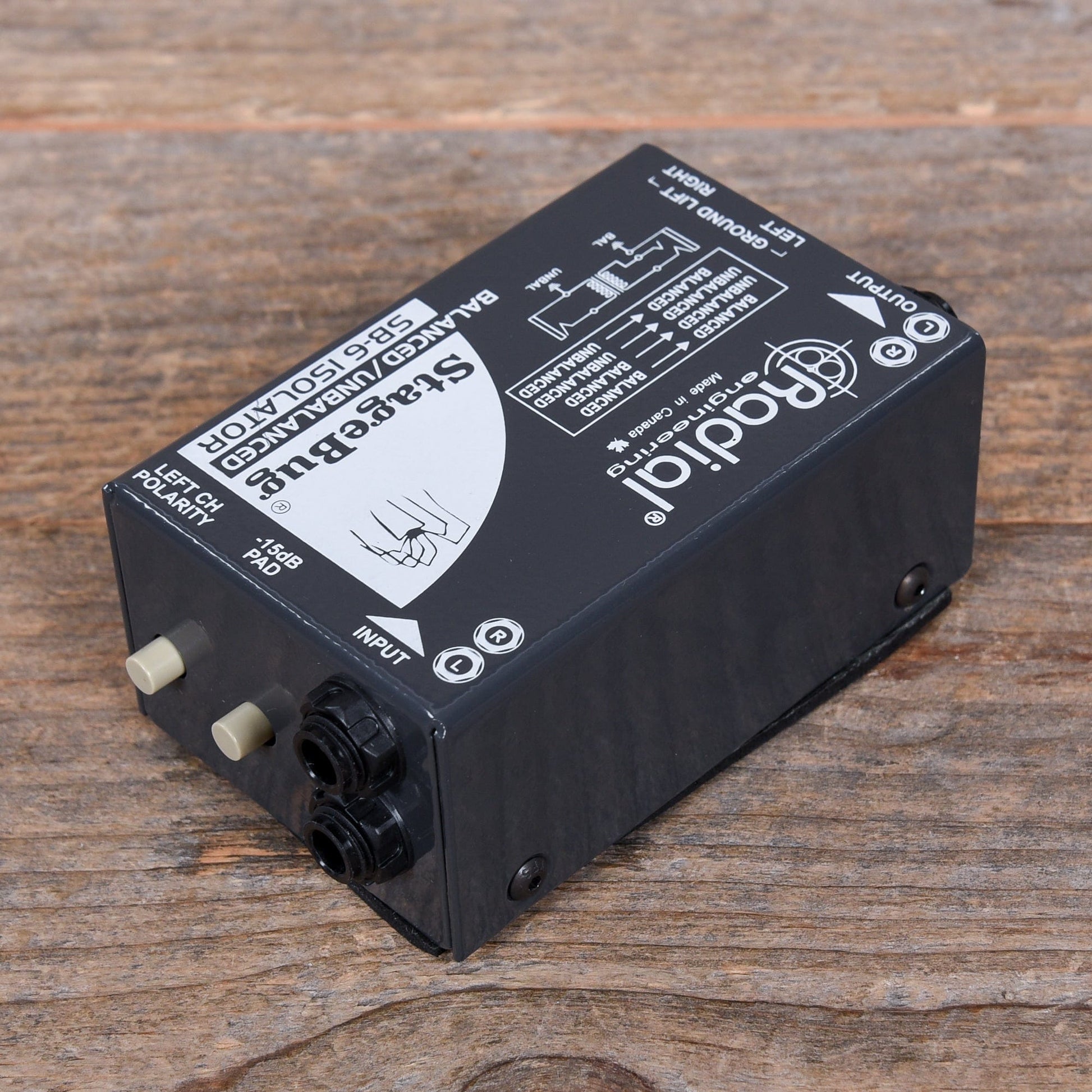 Radial StageBug SB-6 Isolator DI Pro Audio / DI Boxes