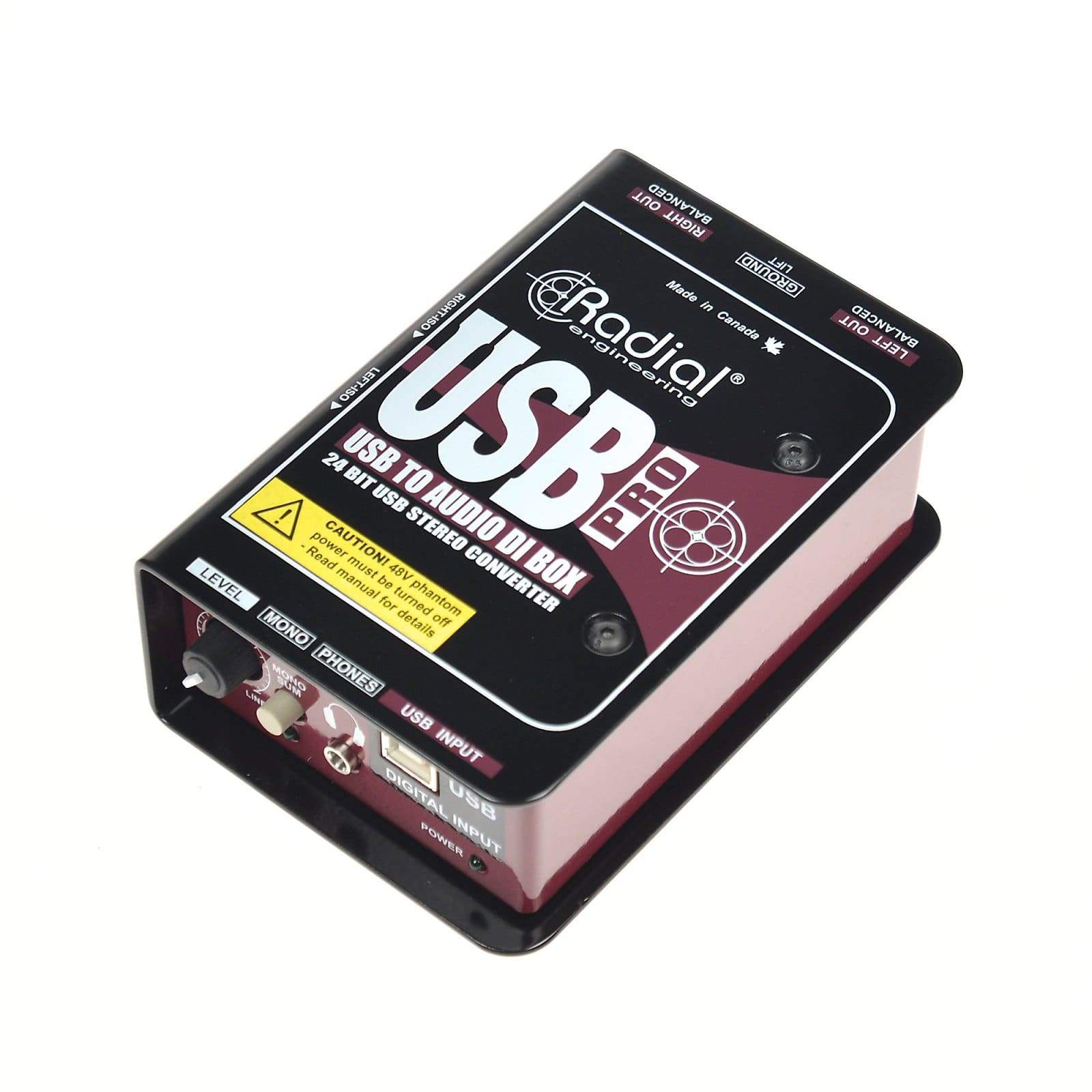 Radial USB-Pro Stereo DI for Laptops – Chicago Music Exchange