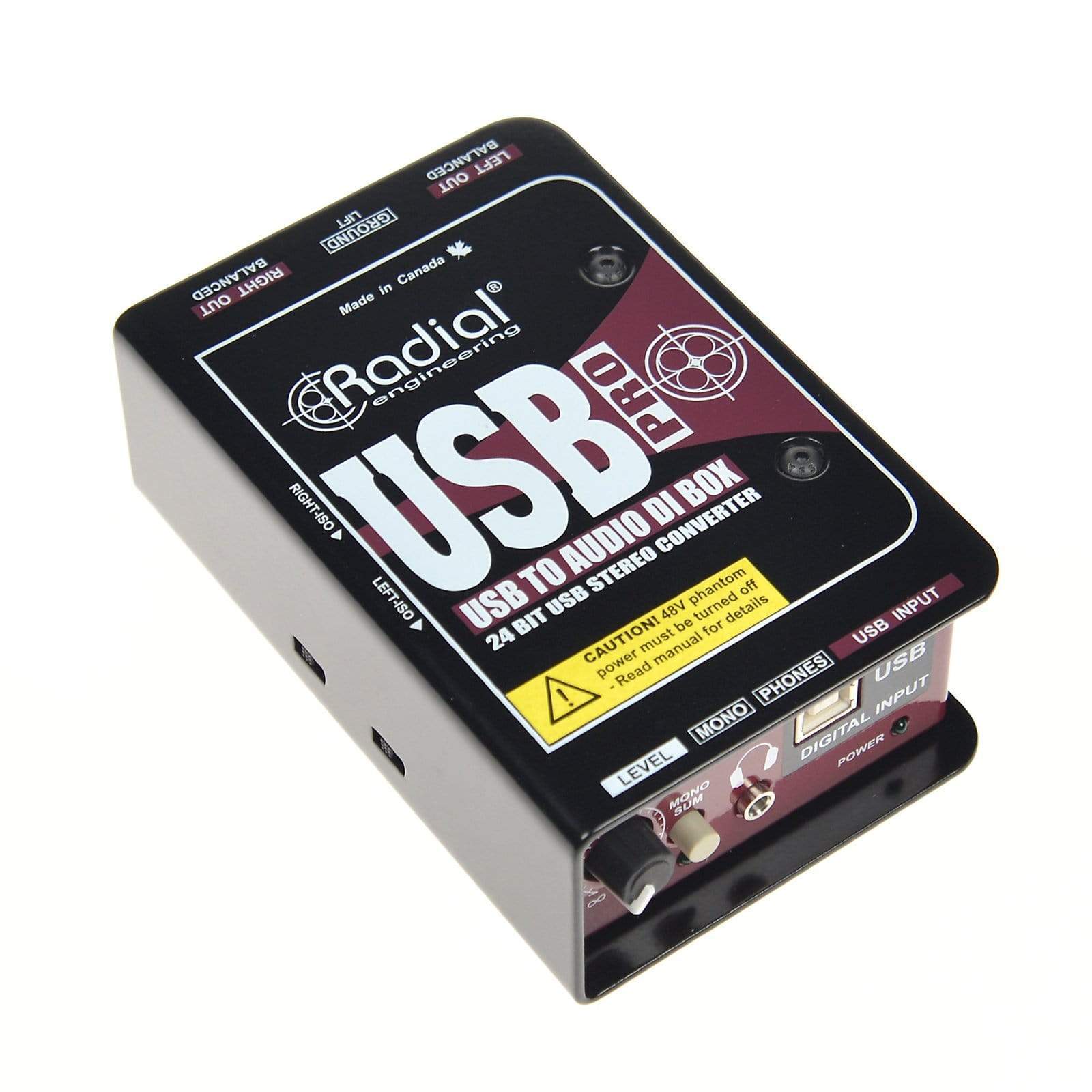 Radial USB-Pro Stereo DI for Laptops – Chicago Music Exchange