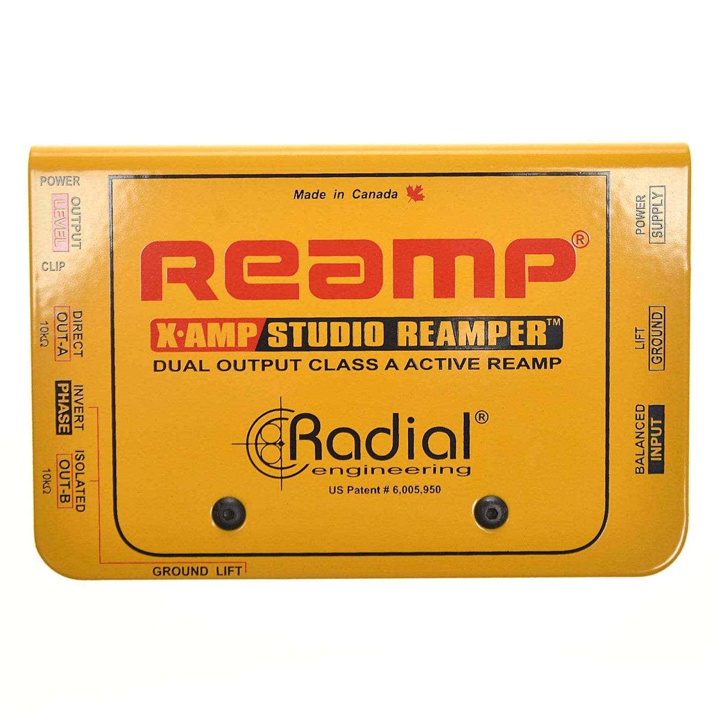 Radial X-Amp Active Reamper Pro Audio / DI Boxes