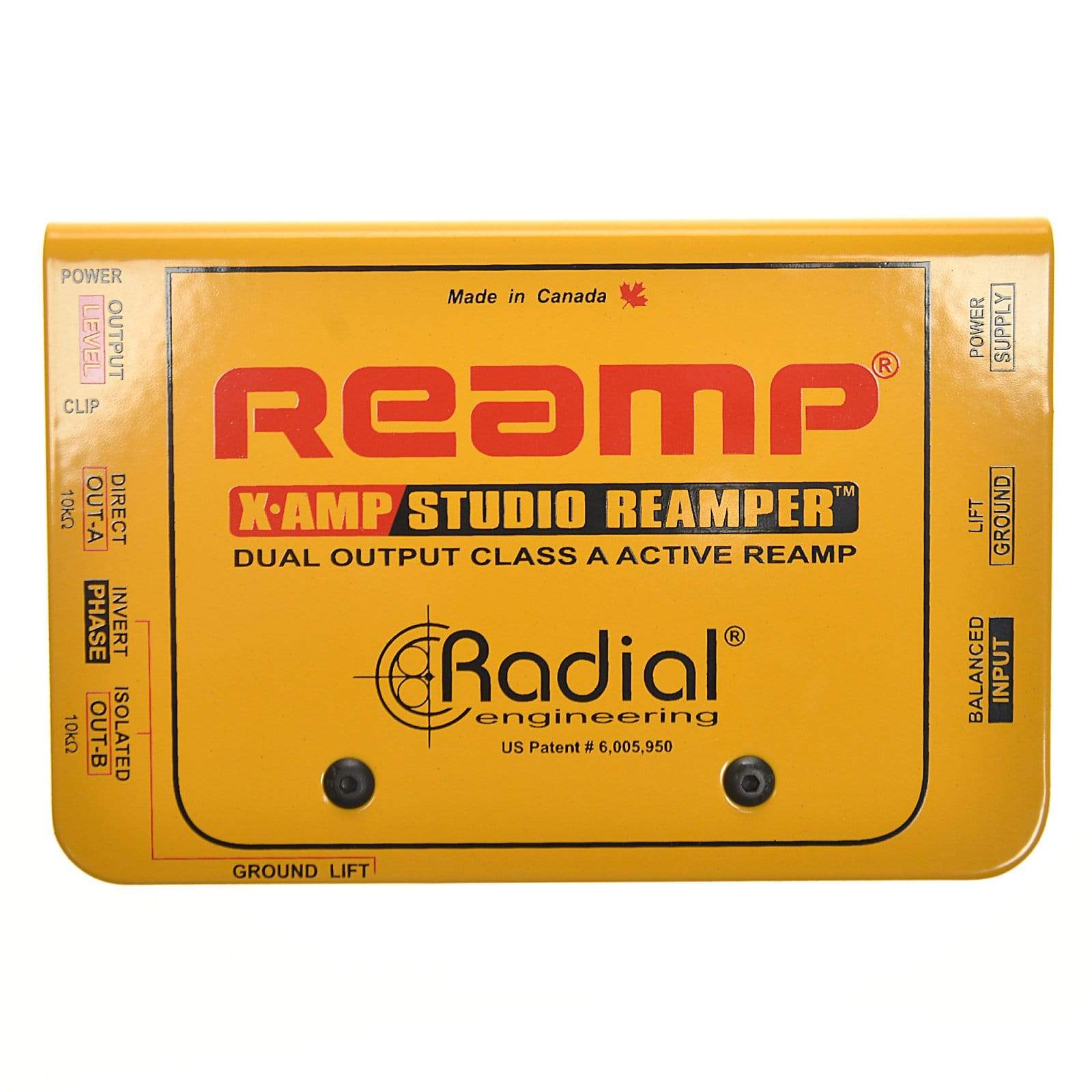 Radial X-Amp Active Reamper Pro Audio / DI Boxes