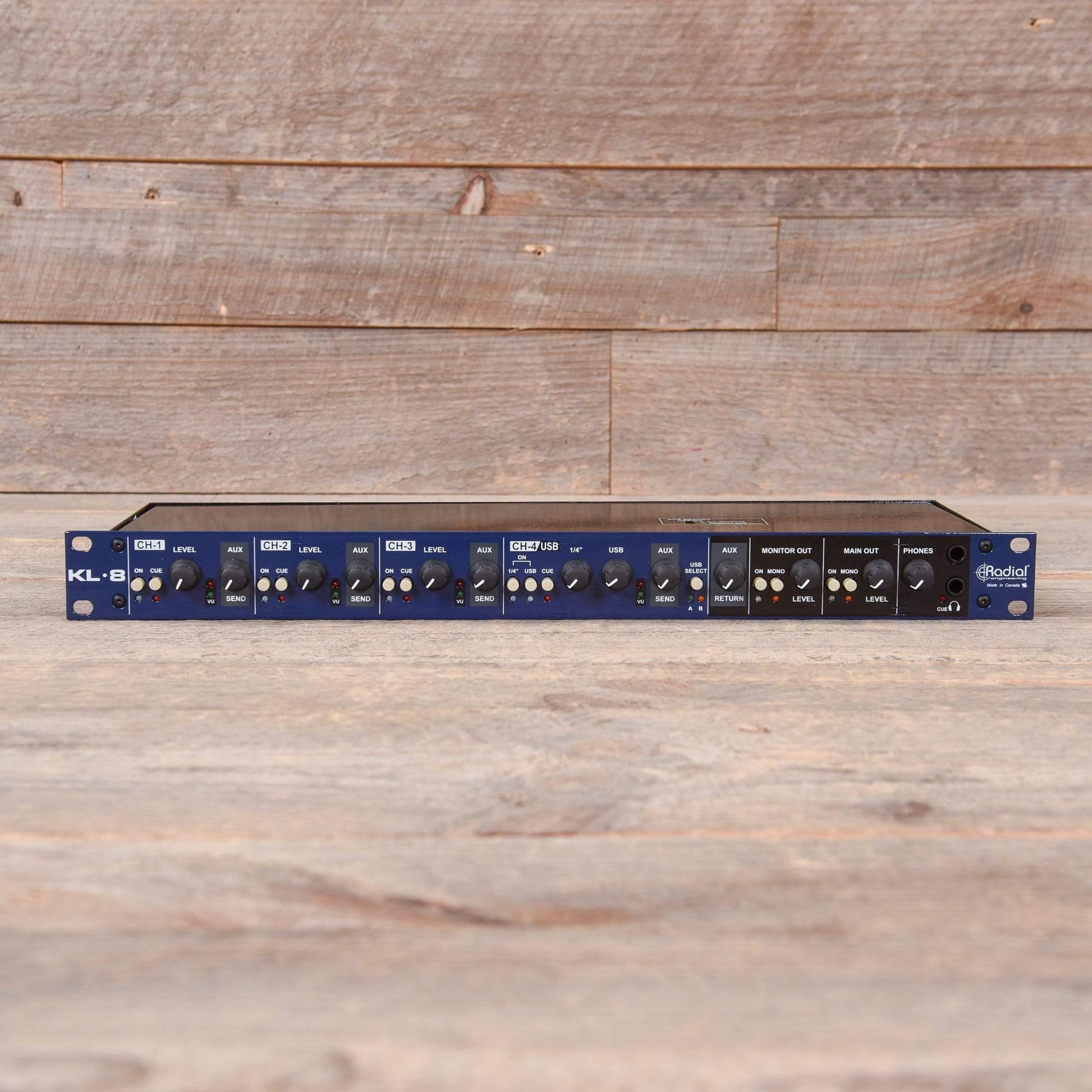 Radial KL-8 - Rackmount Keyboard Mixer Pro Audio / Mixers