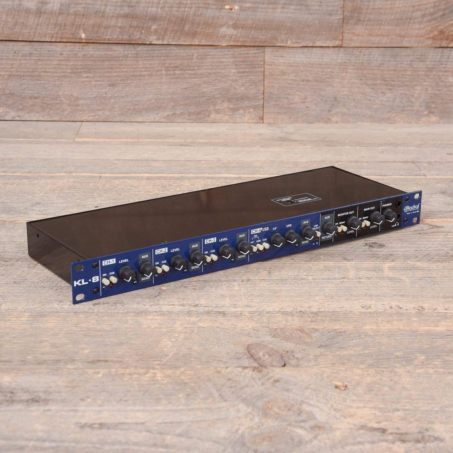 Radial KL-8 - Rackmount Keyboard Mixer Pro Audio / Mixers