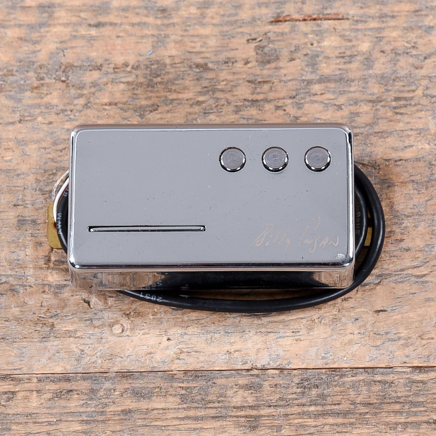 Railhammer Billy Corgan Signature Humcutter Bridge Pickup Chrome Parts / Guitar Pickups
