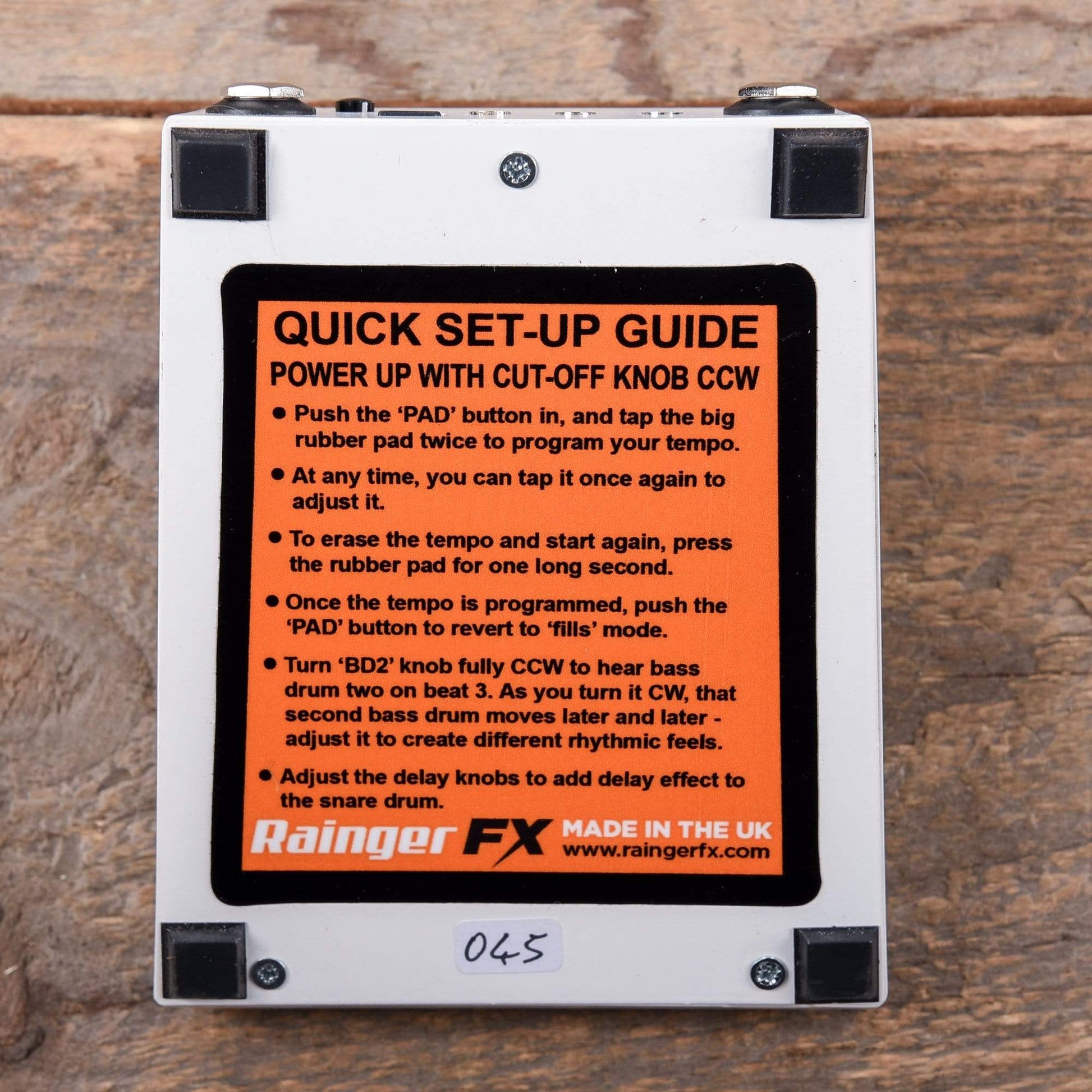 Rainger FX Snare Trap Drums and Percussion / Drum Machines and Samplers