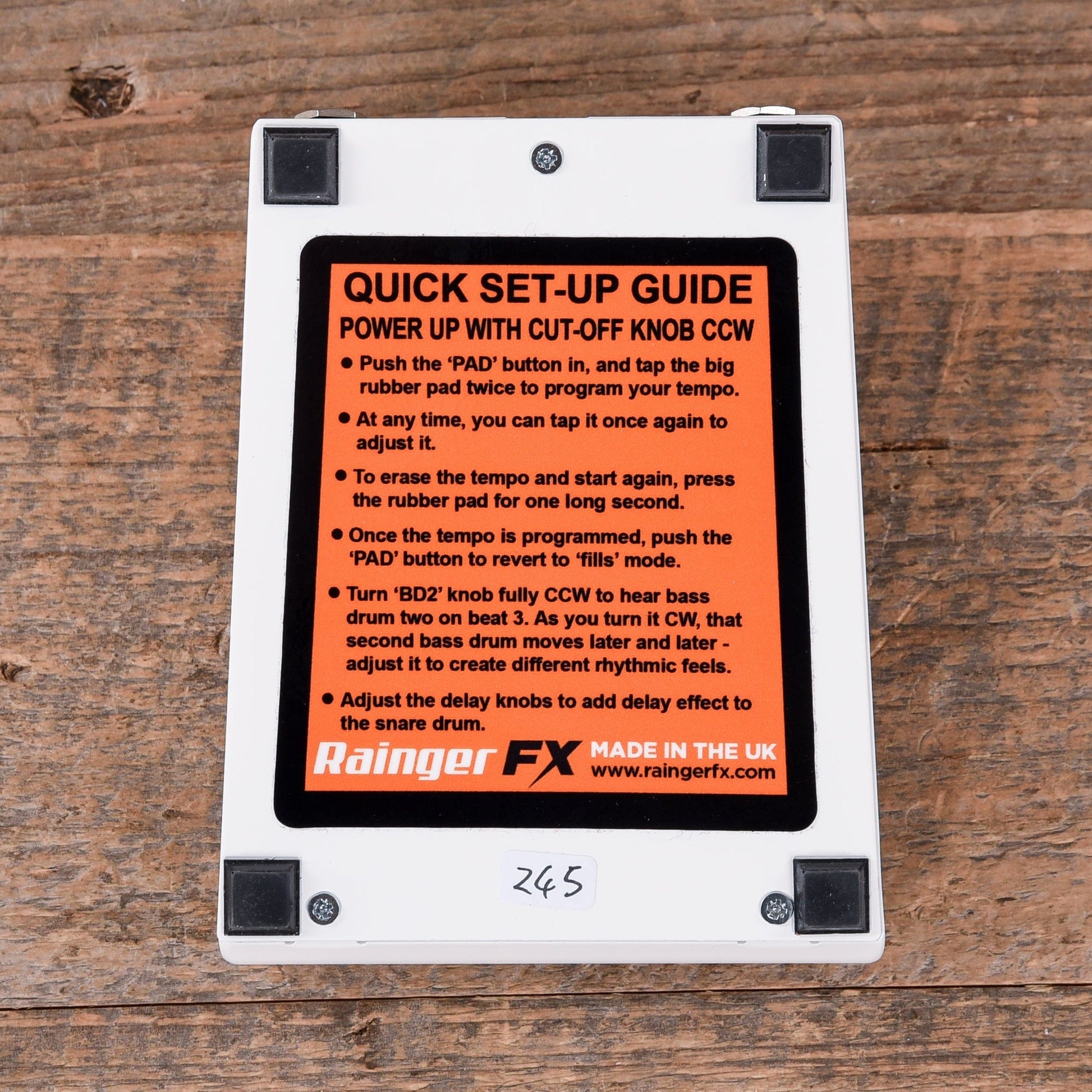 snare trap pedal Rainger FX Snare Trap – Chicago Music Exchange