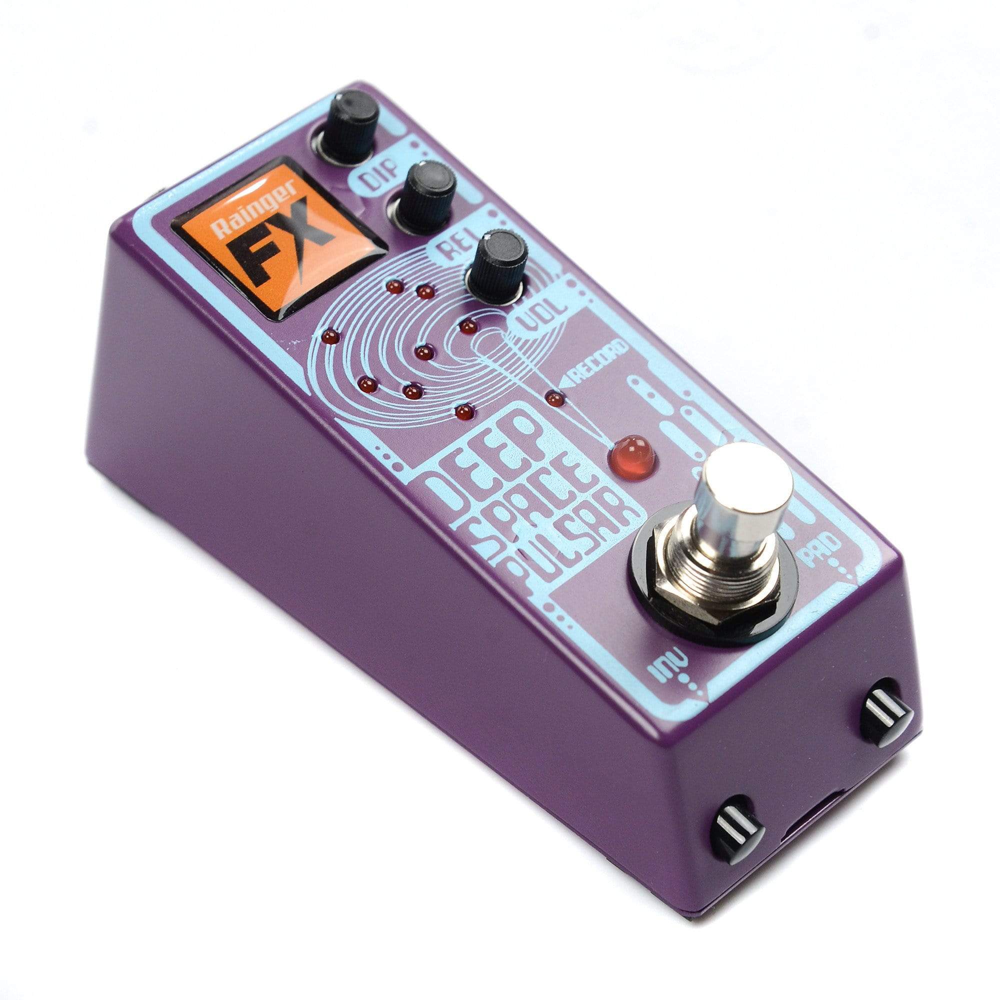 Rainger Fx DeepSpace Pulsar Sidecar w/Igor Footswitch and Kick Drum Mi