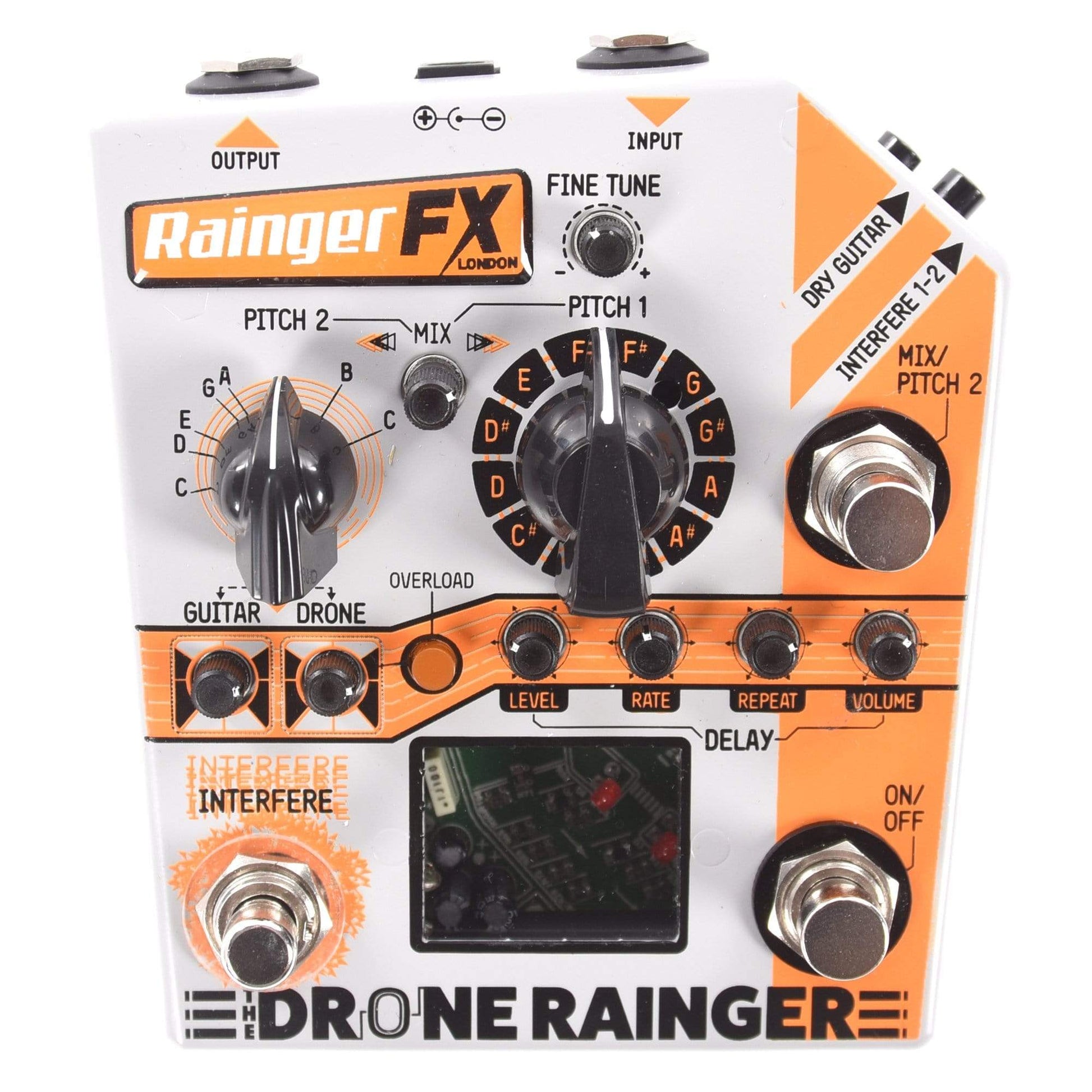 drone guitar pedal Rainger FX Drone Rainger Digital Delay – Chicago Music Exchange