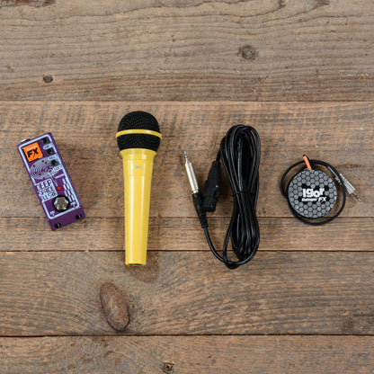 Rainger Fx DeepSpace Pulsar Sidecar w/Igor Footswitch and Kick Drum Microphone Effects and Pedals / Tremolo