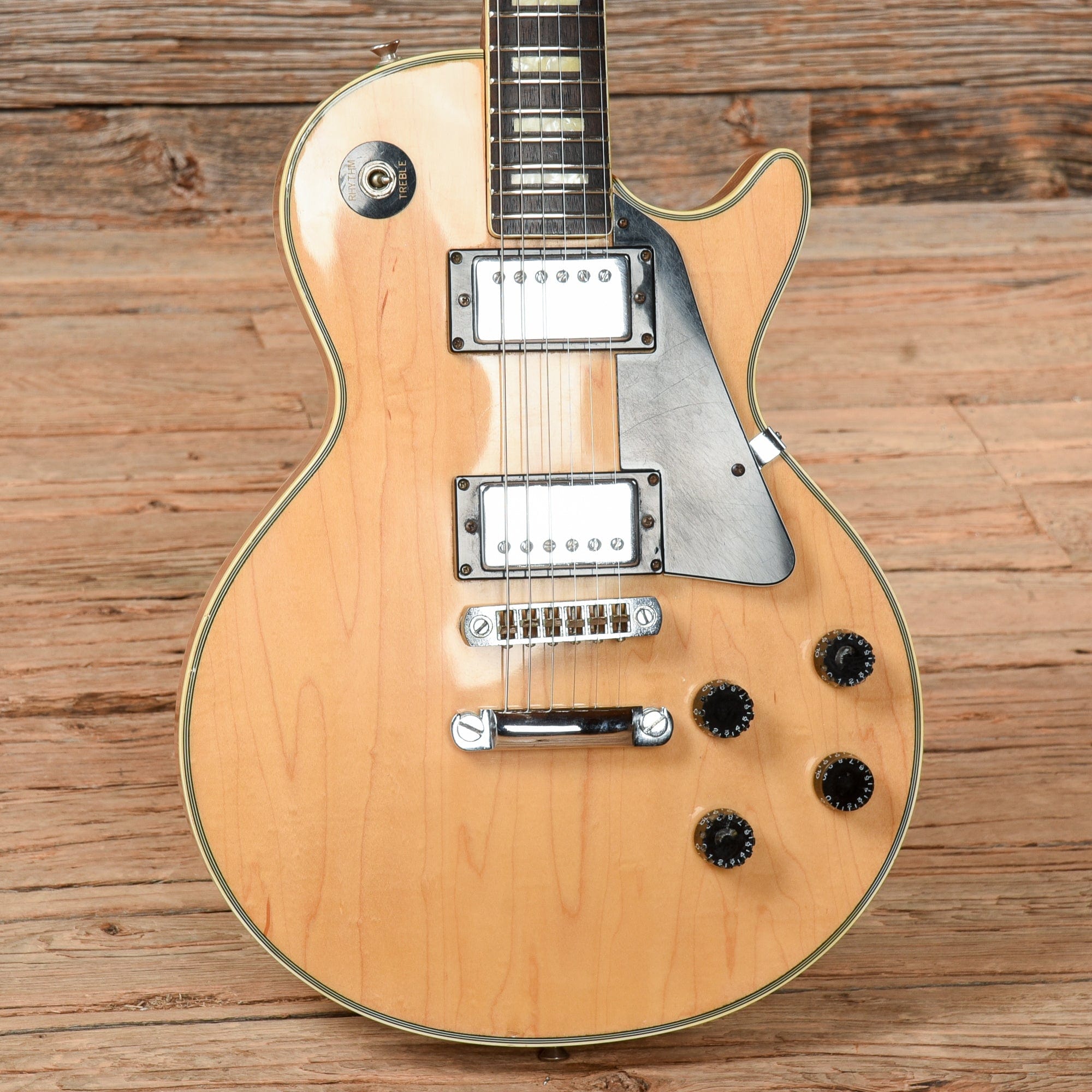 Rainier Single Cut Natural 1970s Electric Guitars / Solid Body