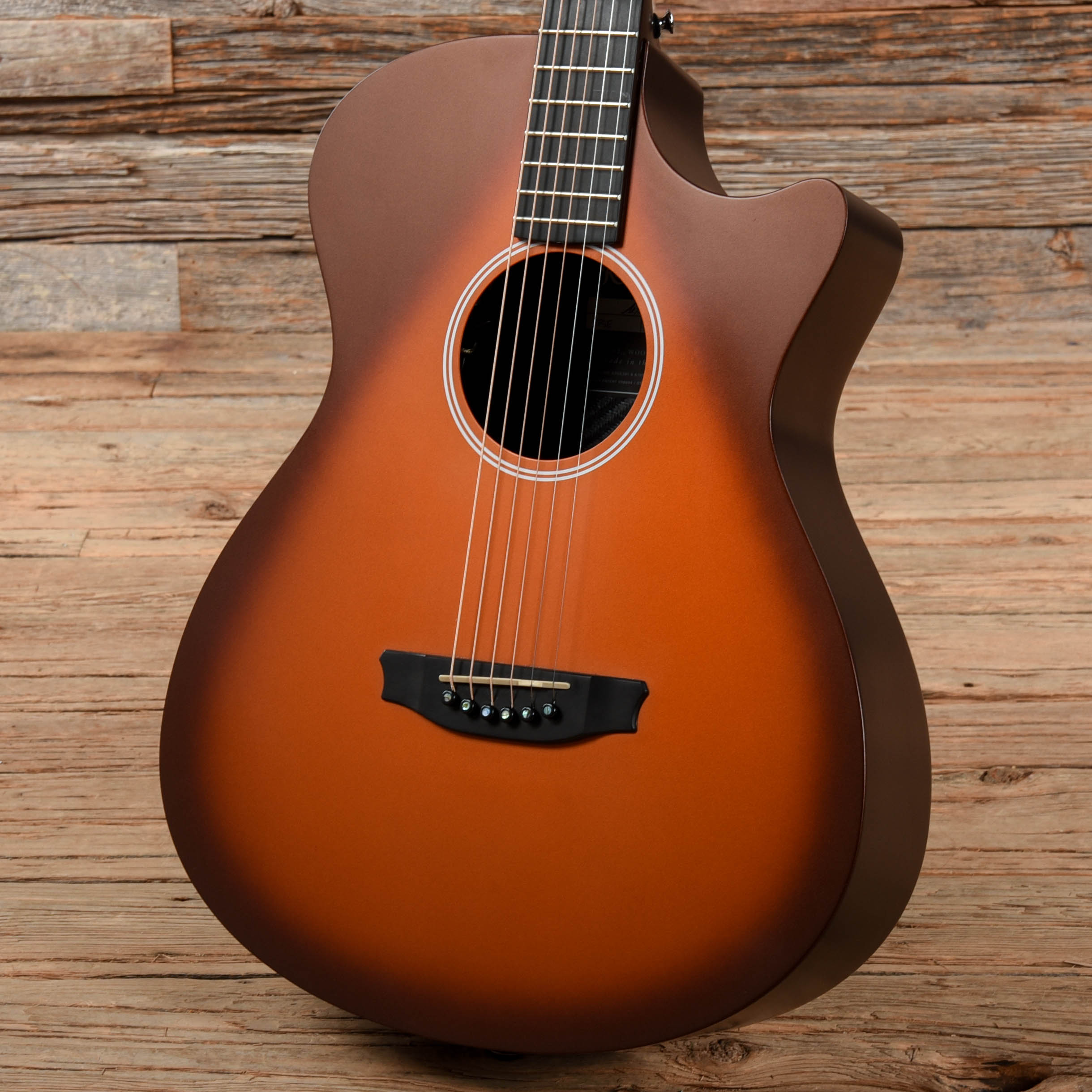 Rainsong APSE Al Petteway Special Edition Satin Tobacco Burst Acoustic Guitars / OM and Auditorium