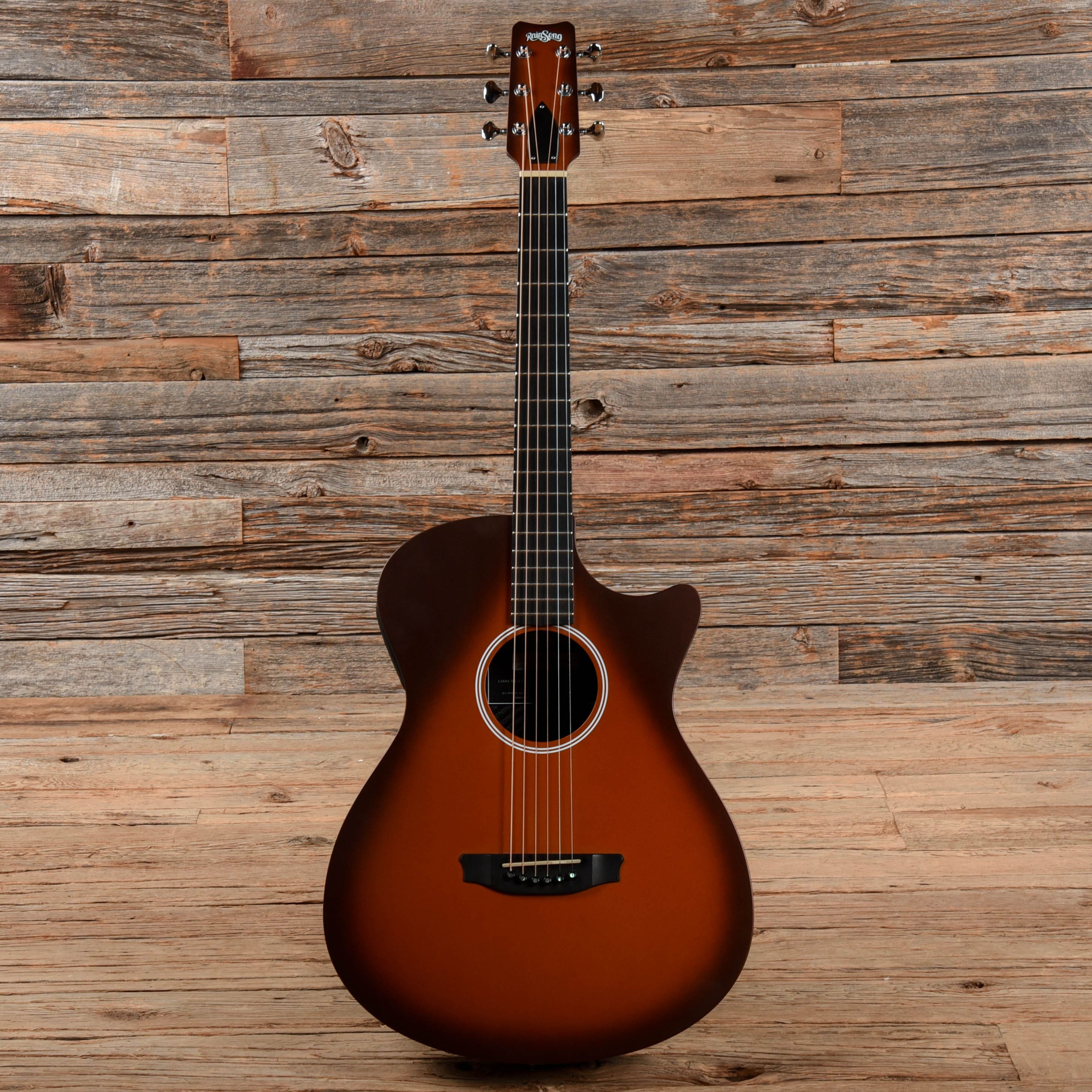 Rainsong APSE Al Petteway Special Edition Satin Tobacco Burst Acoustic Guitars / OM and Auditorium