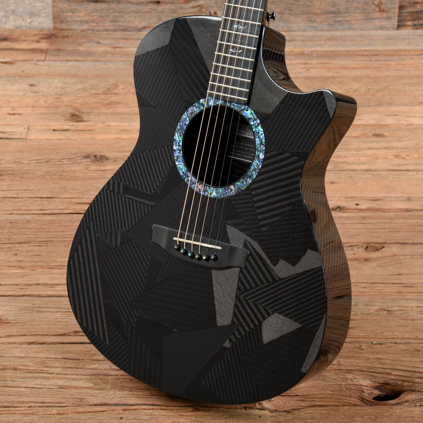 Rainsong BI-OM1000N2 Black Ice Acoustic Guitars / OM and Auditorium