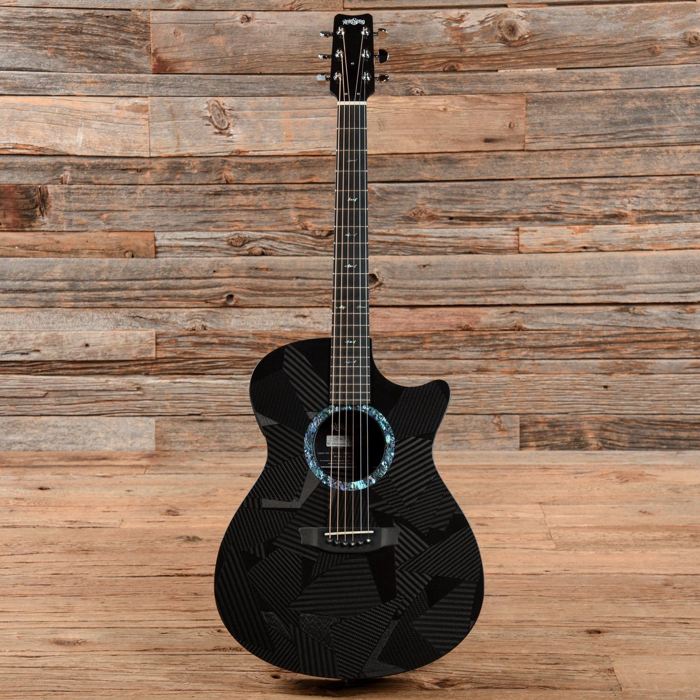 Rainsong BI-OM1000N2 Black Ice Acoustic Guitars / OM and Auditorium
