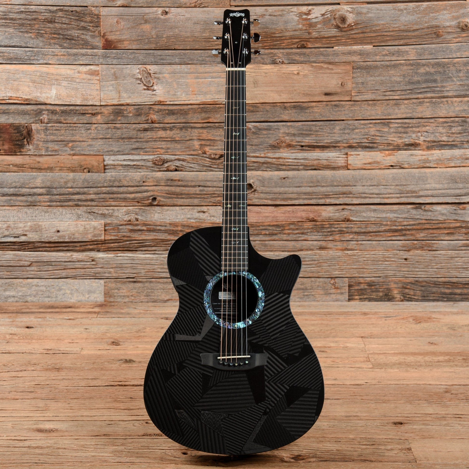 Rainsong BI-OM1000N2 Black Ice Acoustic Guitars / OM and Auditorium