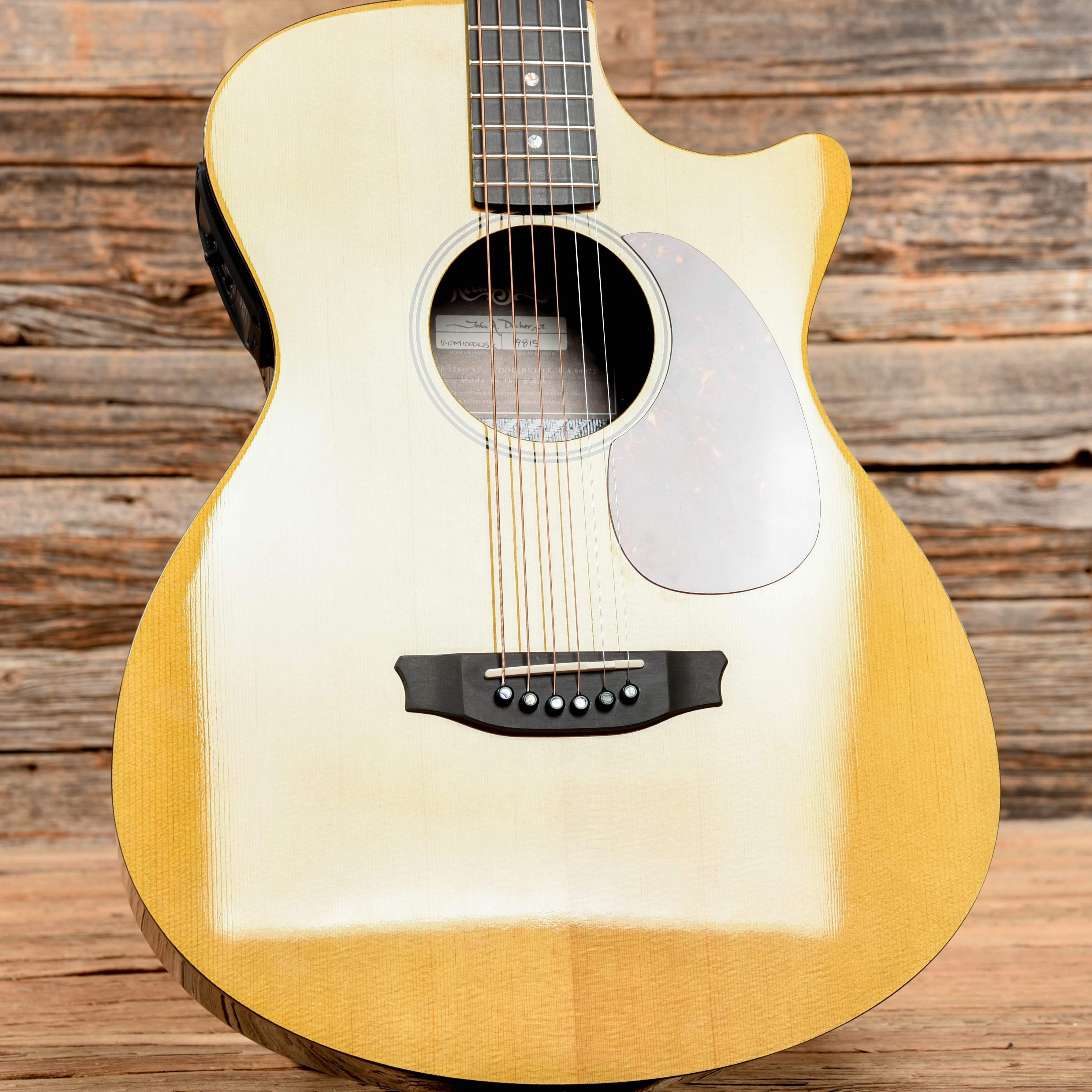 Rainsong V-OM1000NSX Natural 2019 Acoustic Guitars / OM and Auditorium