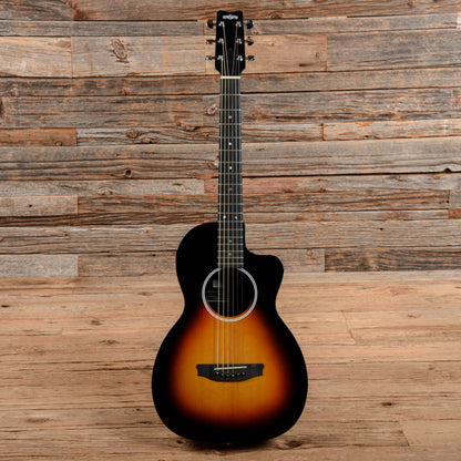 Rainsong N-PA1000NSK Parlor Sunburst Acoustic Guitars / Parlor
