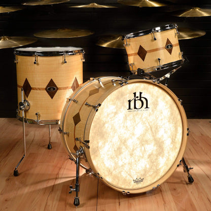 RBH 13/16/22 3pc. Diamond Monarch Drum Kit Drums and Percussion / Acoustic Drums / Full Acoustic Kits