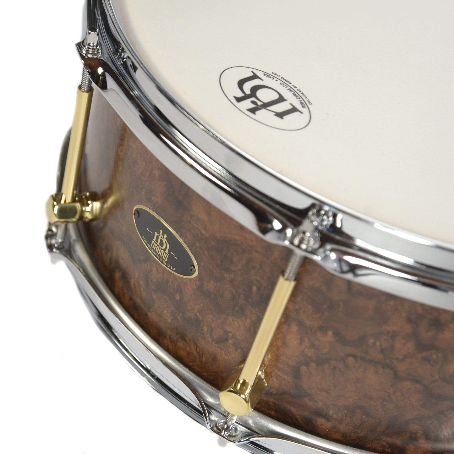 RBH 6x14 Monarch Walnut Burl Snare Drum Drums and Percussion / Acoustic Drums / Snare