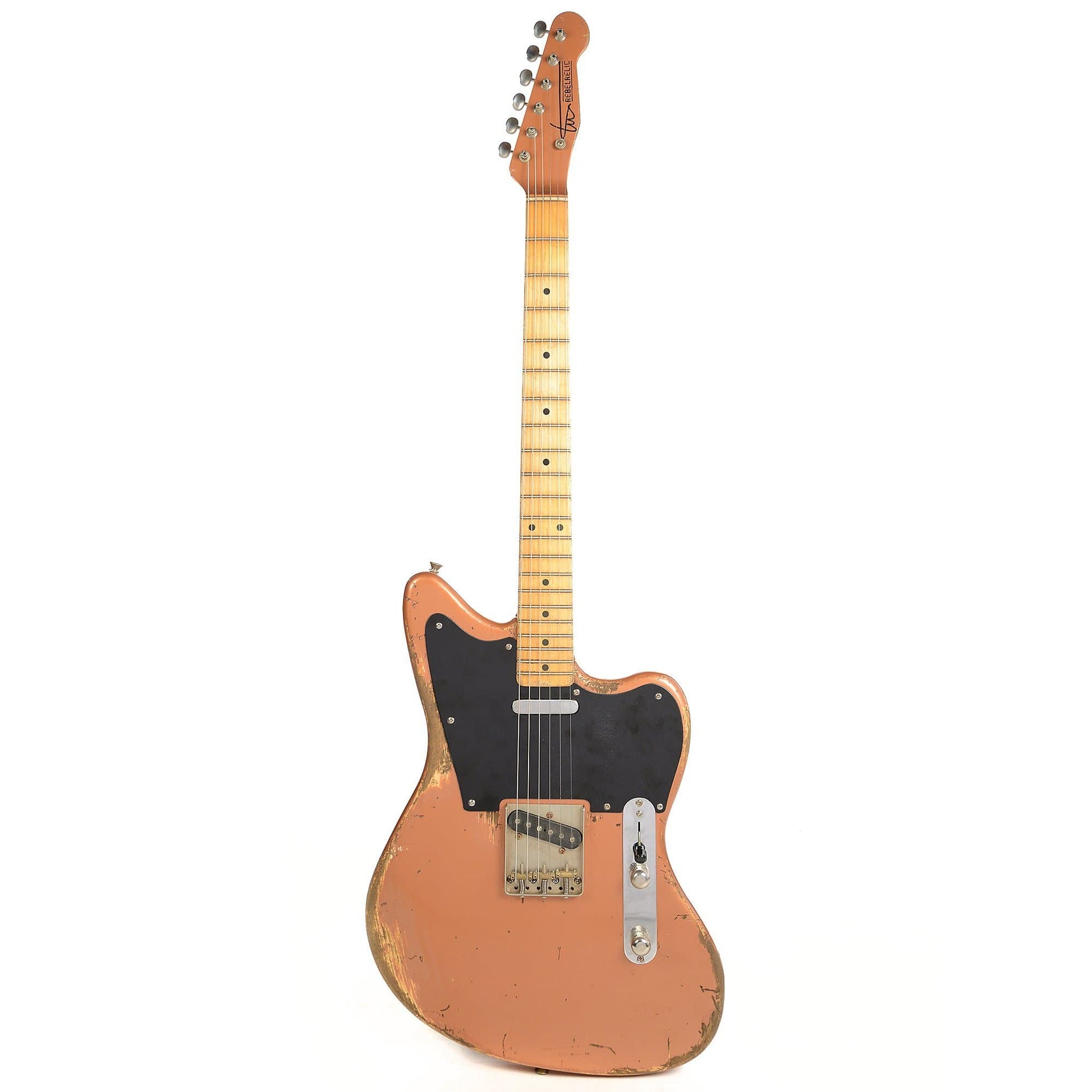 RebelRelic Rebel Master T Copper Metallic MN w/Rebel Vintage T-55 Pickups Electric Guitars / Solid Body