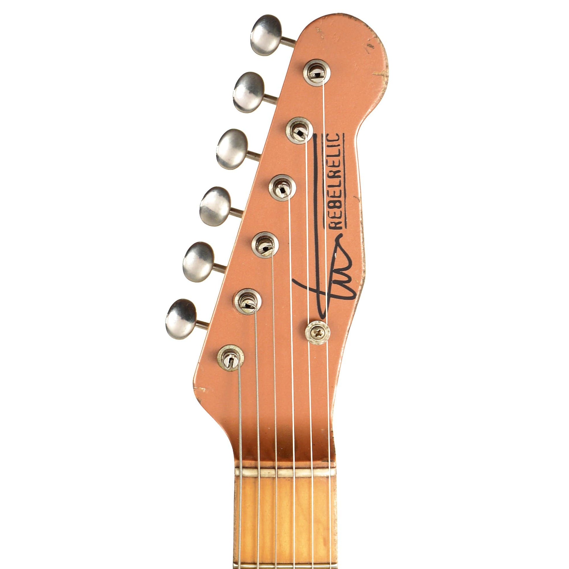 RebelRelic Rebel Master T Copper Metallic MN w/Rebel Vintage T-55 Pickups Electric Guitars / Solid Body
