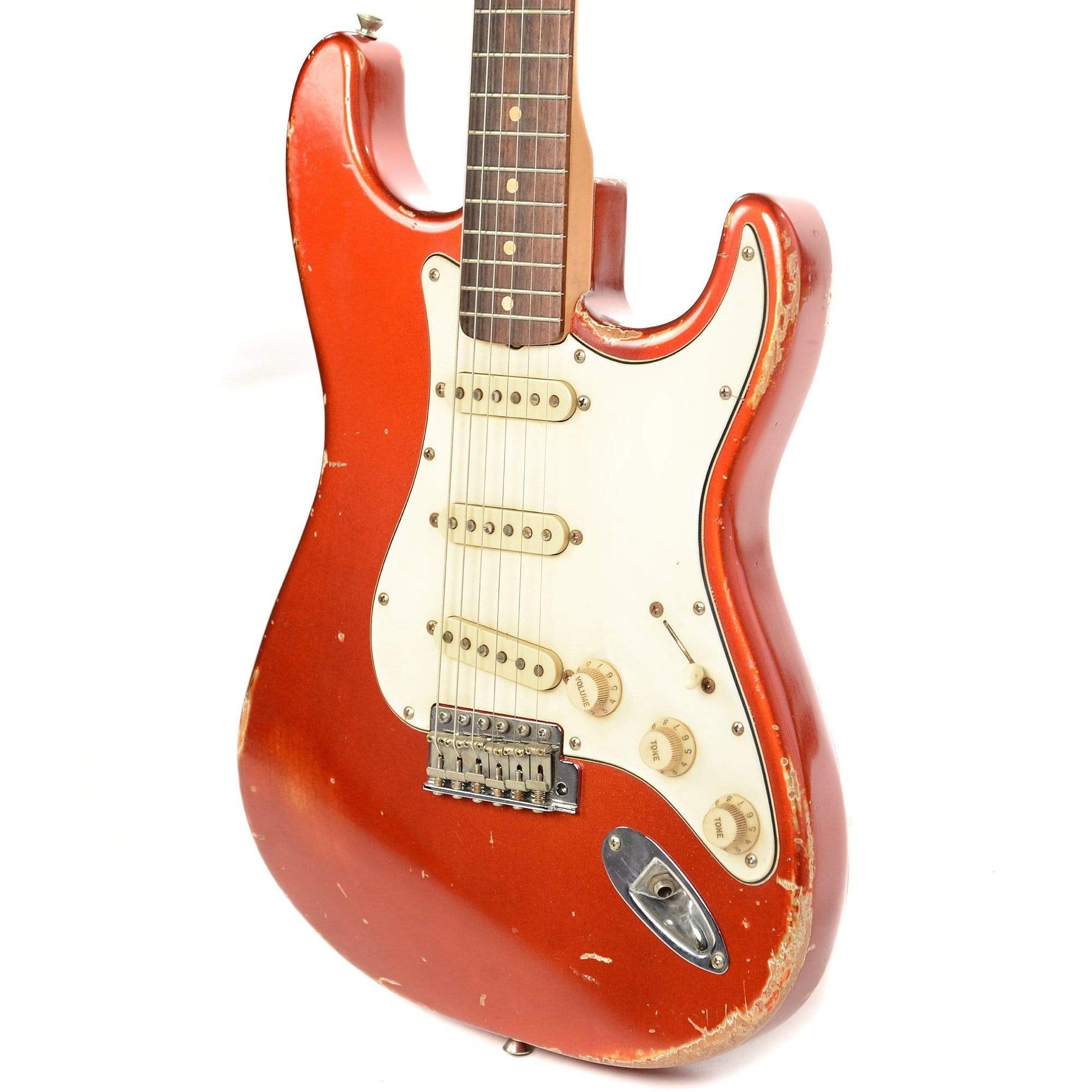 RebelRelic S-Series 62 Candy Apple Red RW w/Rebel Vintage Custom Wound Pickups Electric Guitars / Solid Body