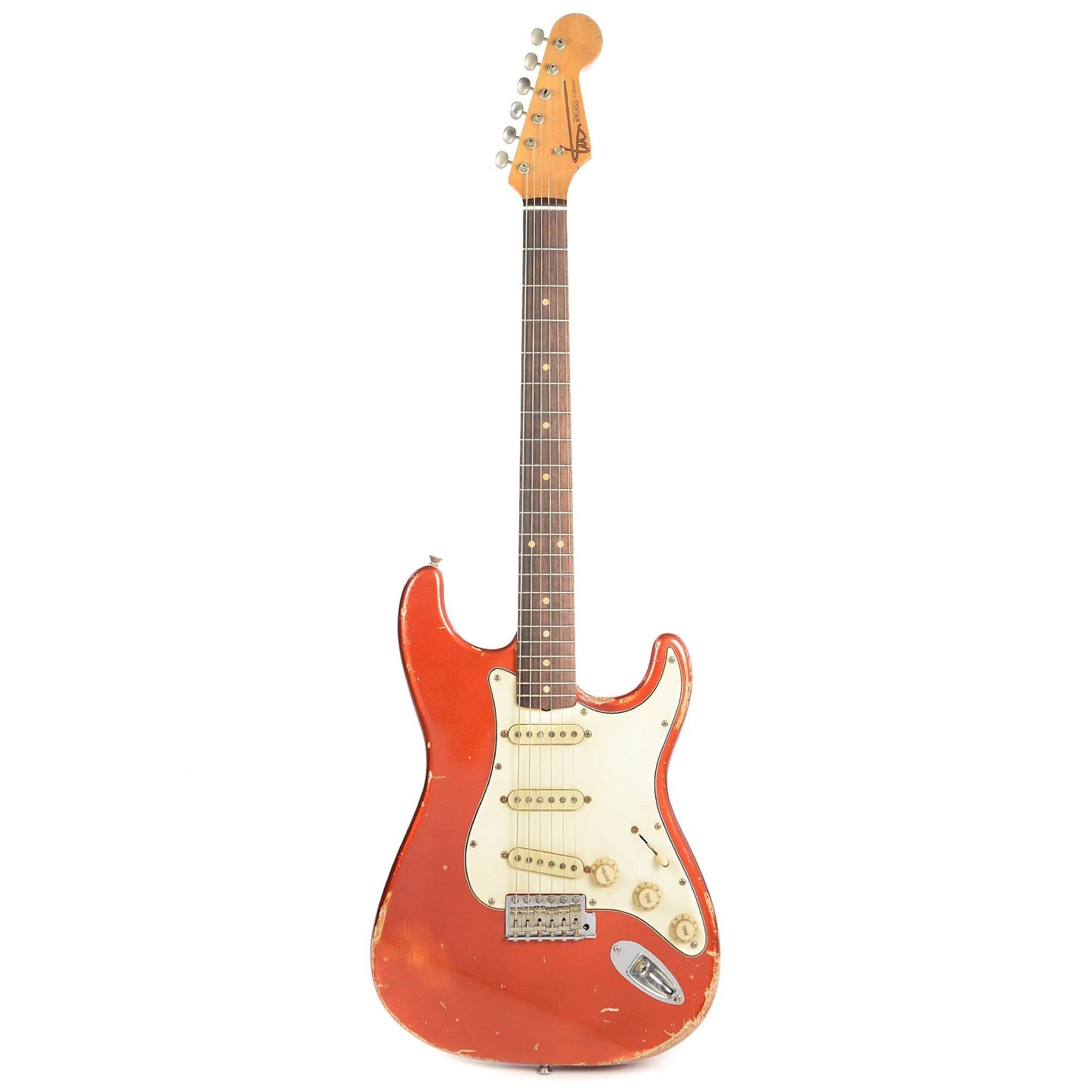 RebelRelic S-Series 62 Candy Apple Red RW w/Rebel Vintage Custom Wound Pickups Electric Guitars / Solid Body