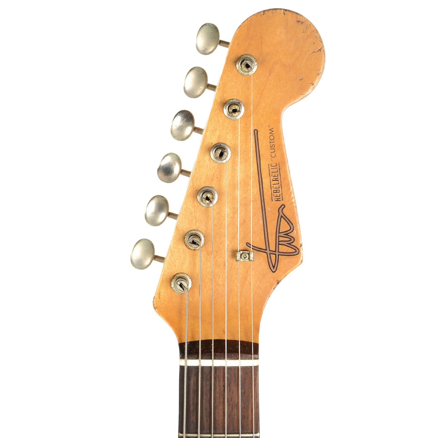 RebelRelic S-Series 62 Candy Apple Red RW w/Rebel Vintage Custom Wound Pickups Electric Guitars / Solid Body