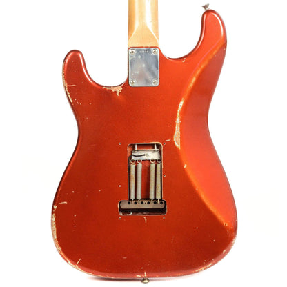 RebelRelic S-Series 62 Candy Apple Red RW w/Rebel Vintage Custom Wound Pickups Electric Guitars / Solid Body
