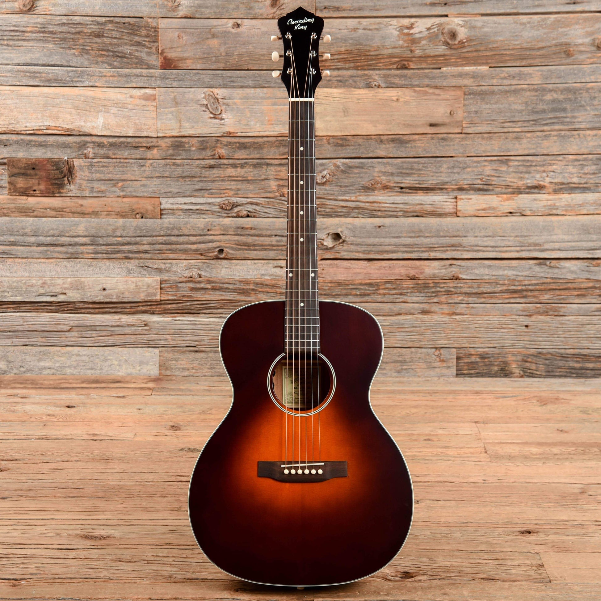 Recording King Series 11 ROS-11-FER Sunburst 2021 Acoustic Guitars / Concert