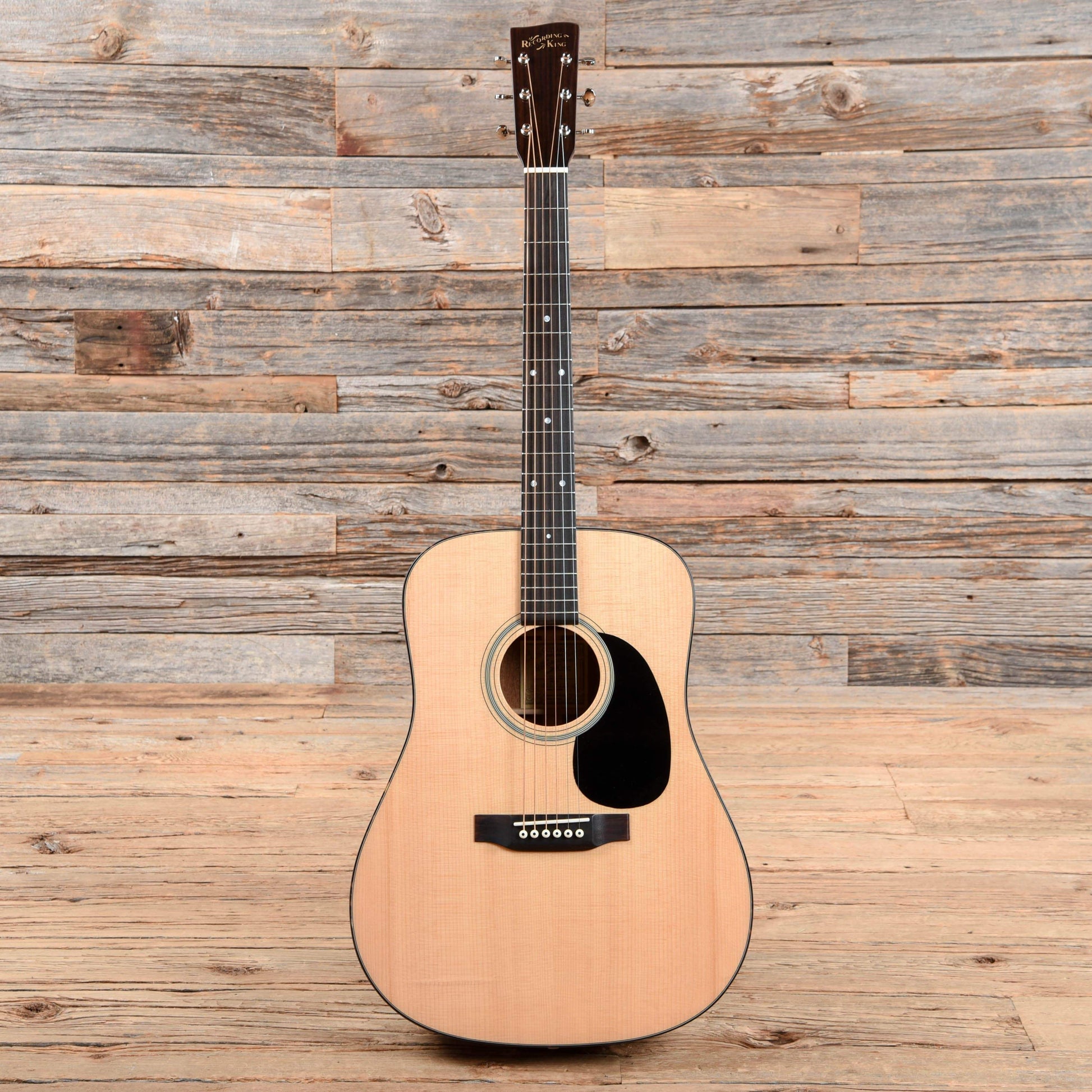 Recording King Deluxe All Solid Dreadnought Aged Adirondack Spruce/Mahogany Acoustic Guitars / Dreadnought
