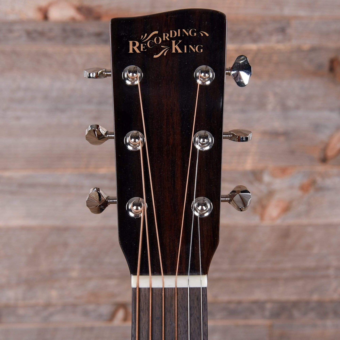 Recording King Deluxe All Solid Dreadnought Aged Adirondack Spruce/Mahogany Acoustic Guitars / Dreadnought