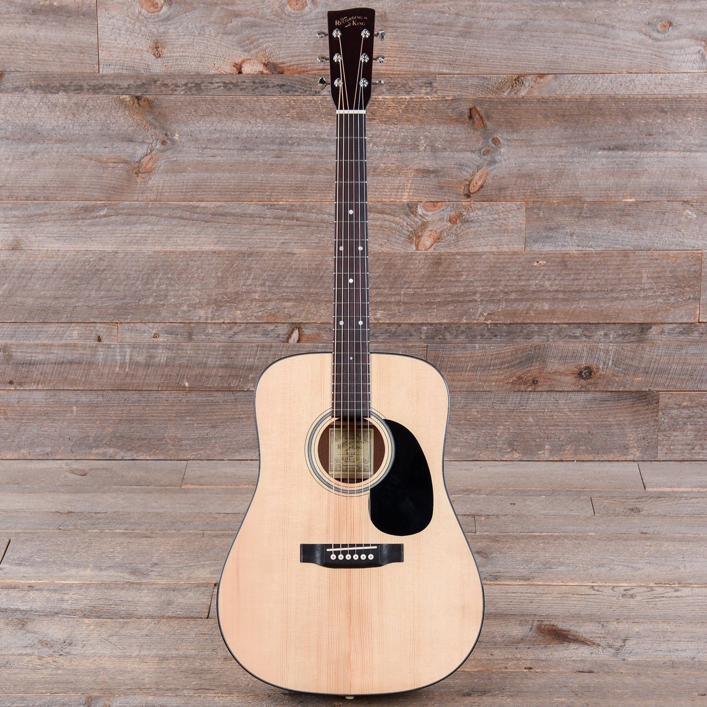 Recording King Deluxe All Solid Dreadnought Aged Adirondack Spruce/Mahogany Acoustic Guitars / Dreadnought