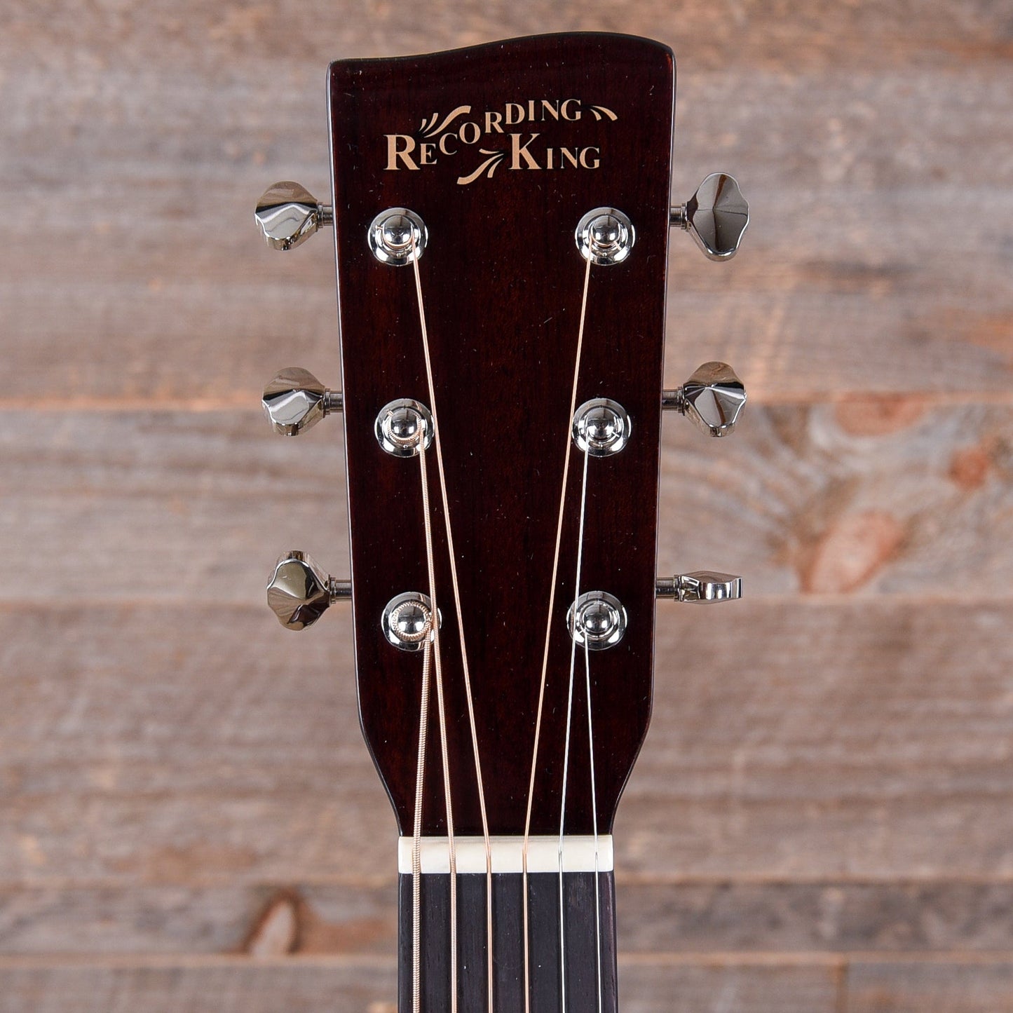 Recording King Deluxe All Solid Dreadnought Aged Adirondack Spruce/Mahogany Acoustic Guitars / Dreadnought