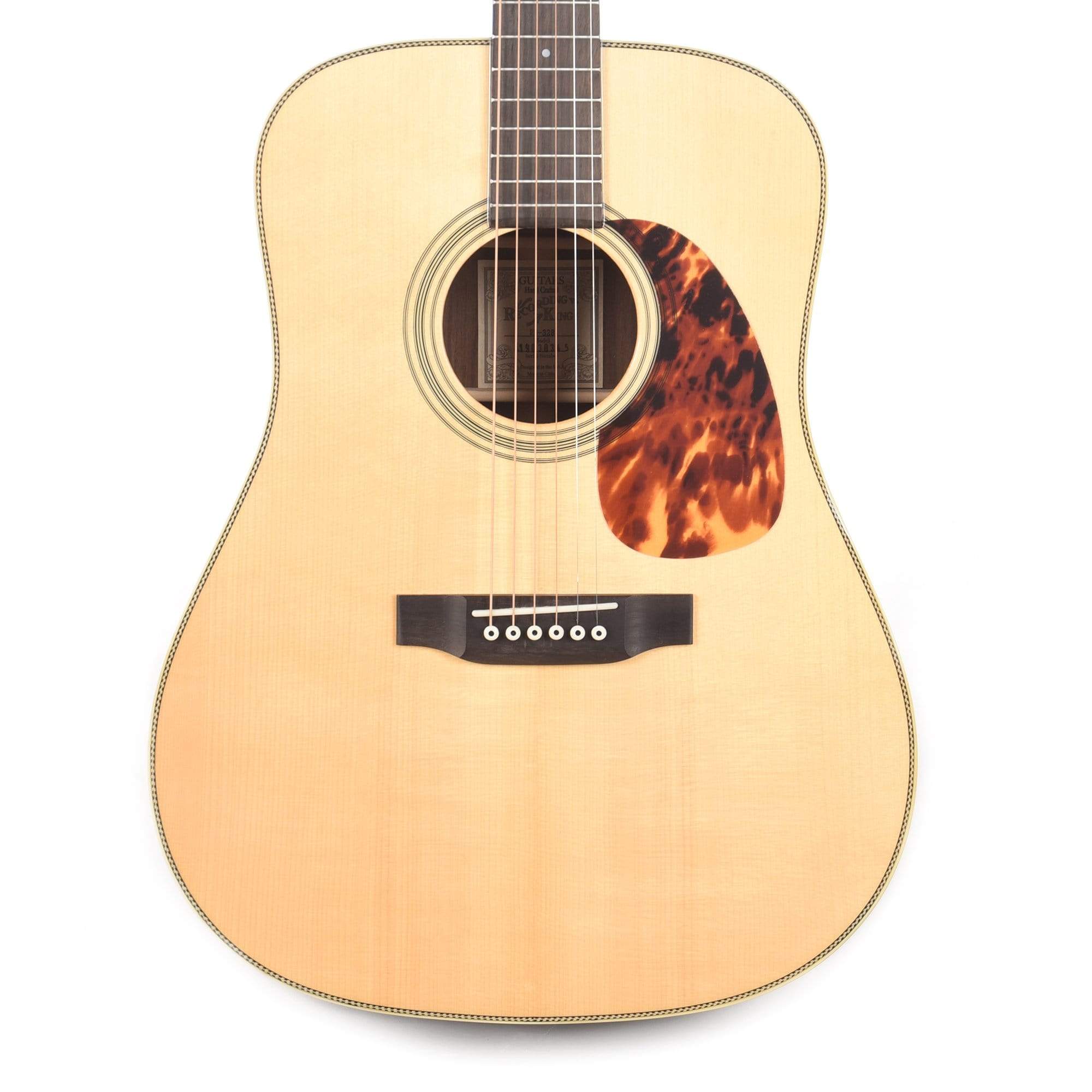 Recording King Deluxe All Solid Dreadnought Aged Adirondack Spruce/Rosewood Acoustic Guitars / Dreadnought