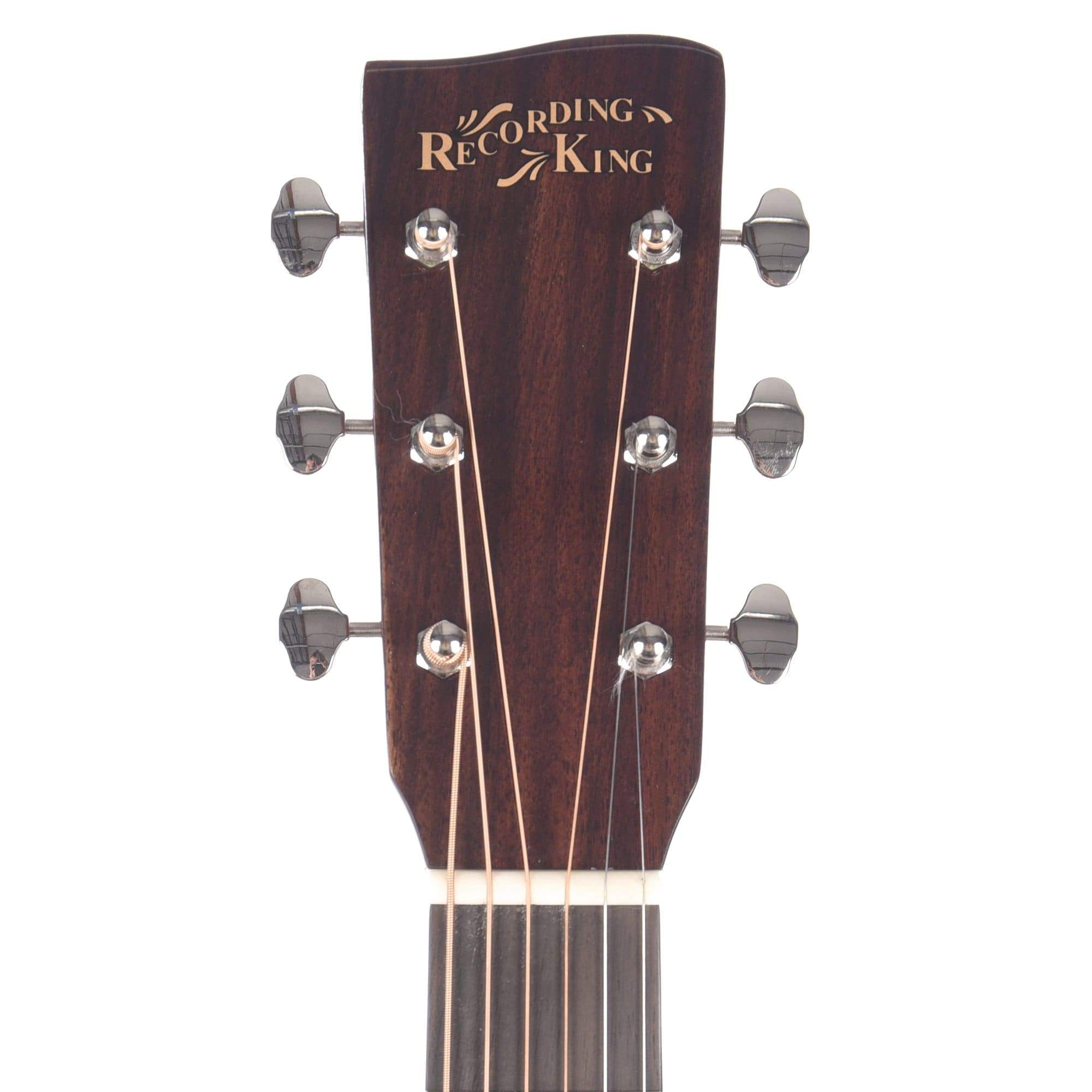 Recording King Deluxe All Solid Dreadnought Aged Adirondack Spruce/Rosewood Acoustic Guitars / Dreadnought