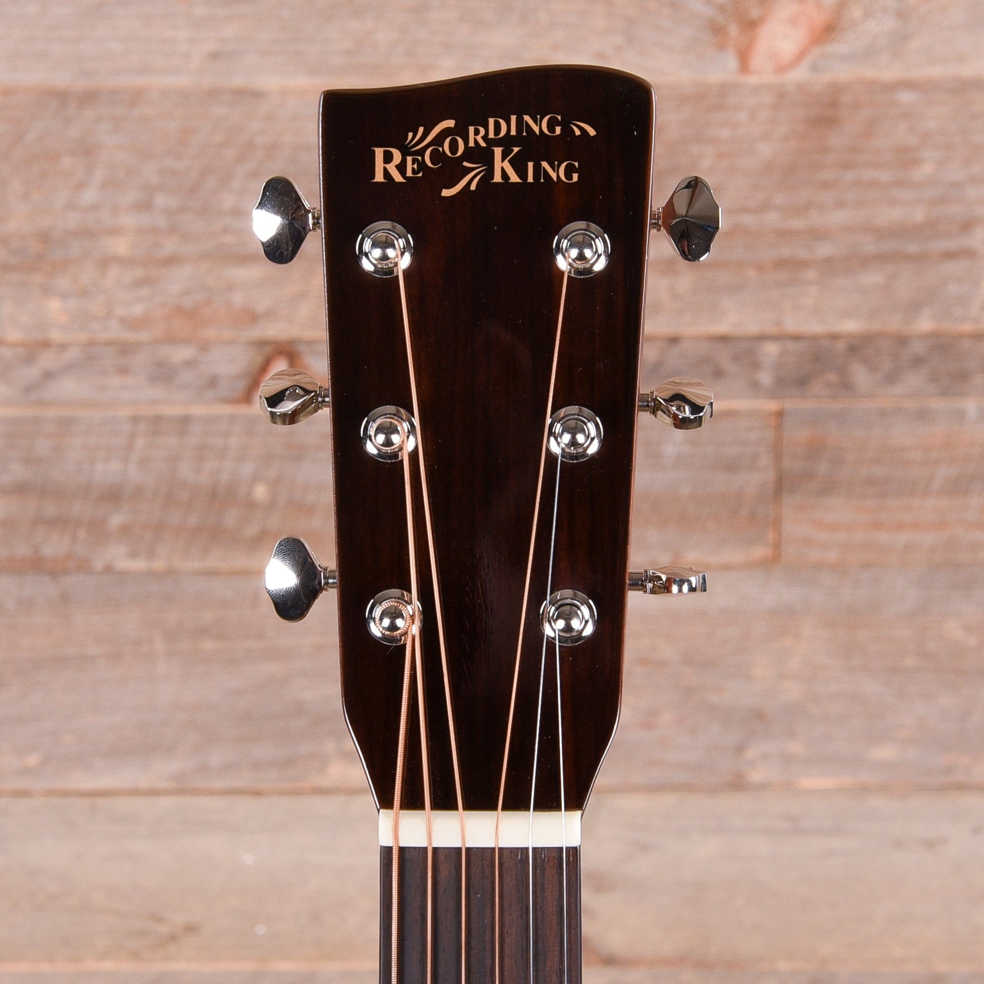 Recording King Deluxe All Solid Dreadnought Aged Adirondack Spruce/Rosewood Acoustic Guitars / Dreadnought