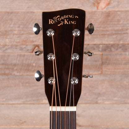 Recording King Deluxe All Solid Dreadnought Aged Adirondack Spruce/Rosewood Acoustic Guitars / Dreadnought