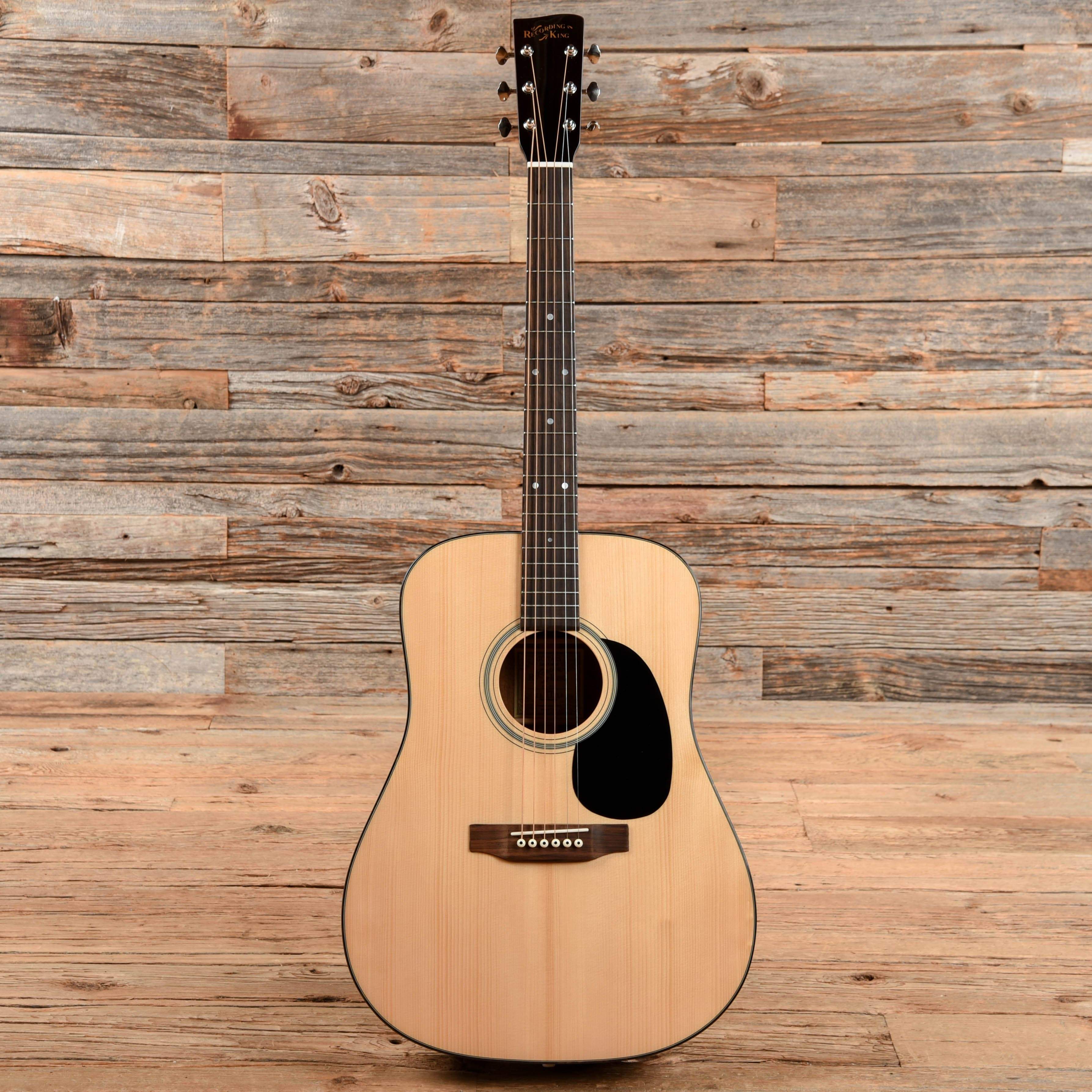 Recording King RD-318 Deluxe Dreadnought Natural 2020 Acoustic Guitars / Dreadnought