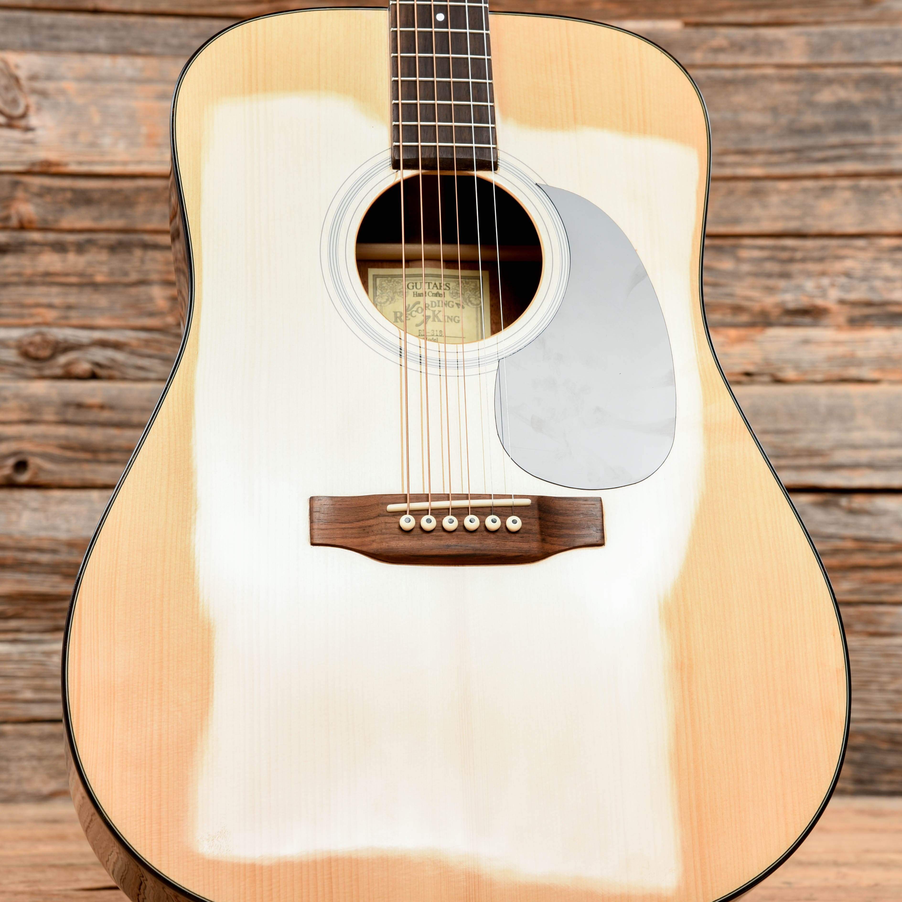 Recording King RD-318 Deluxe Dreadnought Natural 2020 Acoustic Guitars / Dreadnought