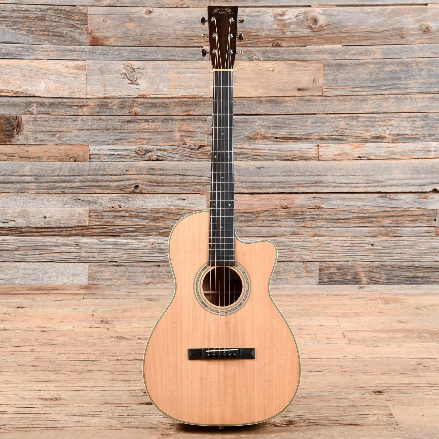Recording King RP2-626C Natural 2015 Acoustic Guitars / Dreadnought