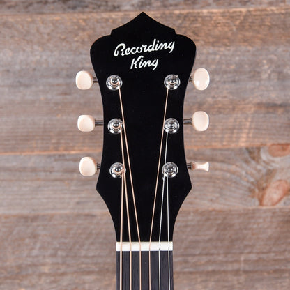 Recording King Series 11 Dreadnought All-Solid Satin Tobacco Sunburst w/Fishman Sonitone Pickup Acoustic Guitars / Dreadnought