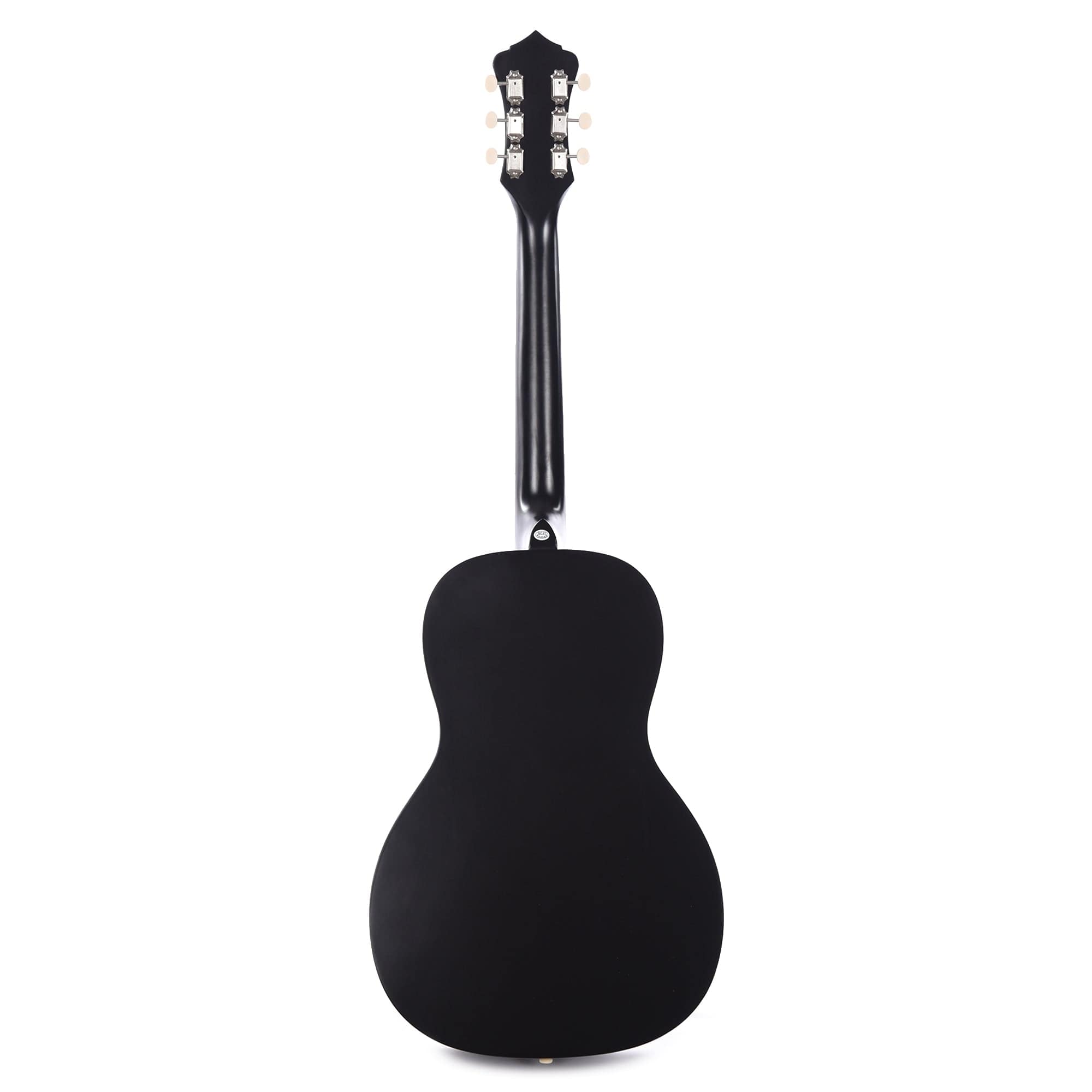 Recording King Dirty 30's Series 7 Parlor Matte Black Acoustic Guitars / Parlor