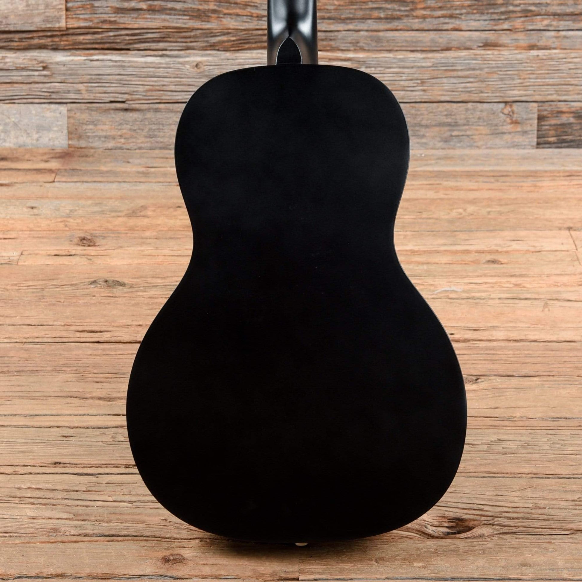 Recording King Dirty 30's Series 7 Parlor Matte Black Acoustic Guitars / Parlor