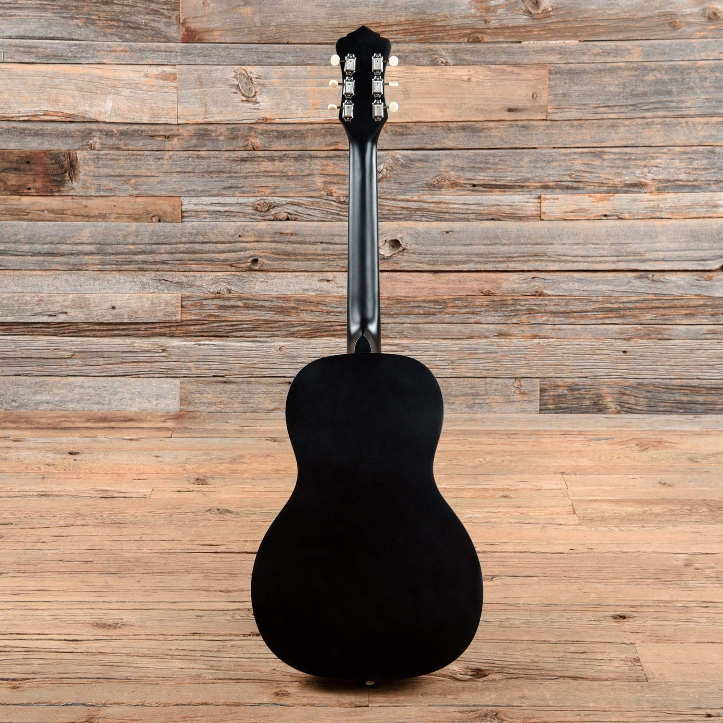 Recording King Dirty 30's Series 7 Parlor Matte Black Acoustic Guitars / Parlor