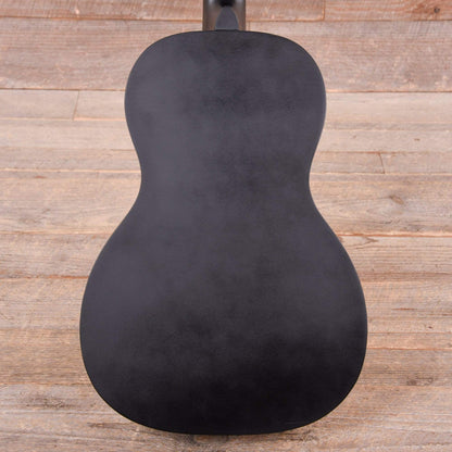 Recording King Dirty 30's Series 7 Parlor Matte Black Acoustic Guitars / Parlor