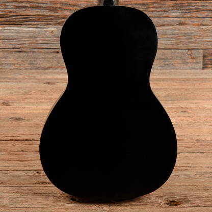 Recording King Dirty 30's Series 7 Parlor Matte Black Acoustic Guitars / Parlor