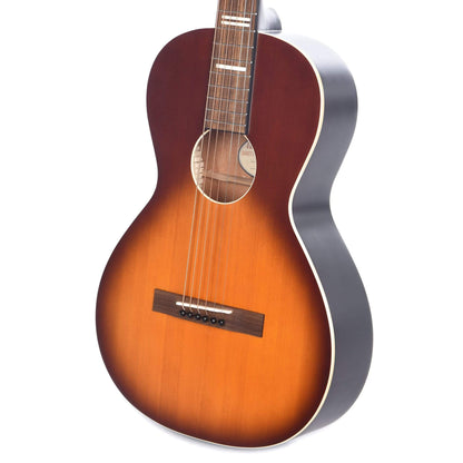 Recording King Dirty 30's Series 7 Parlor Tobacco Sunburst Acoustic Guitars / Parlor